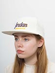 Бейсболка HOOD арт. 100-MWL006-MN011-WH Jordan Sub Script 3D (белый)